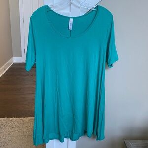 LuLaRoe Solid Short Sleeve Top